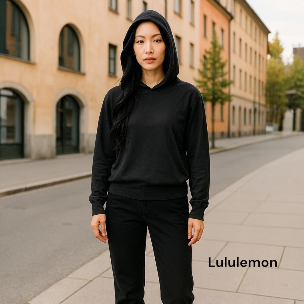 Lululemon Athletica gray lightweight HOODIE 6